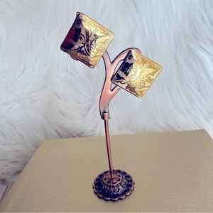 Gold field earrings NWOT/ Turkey